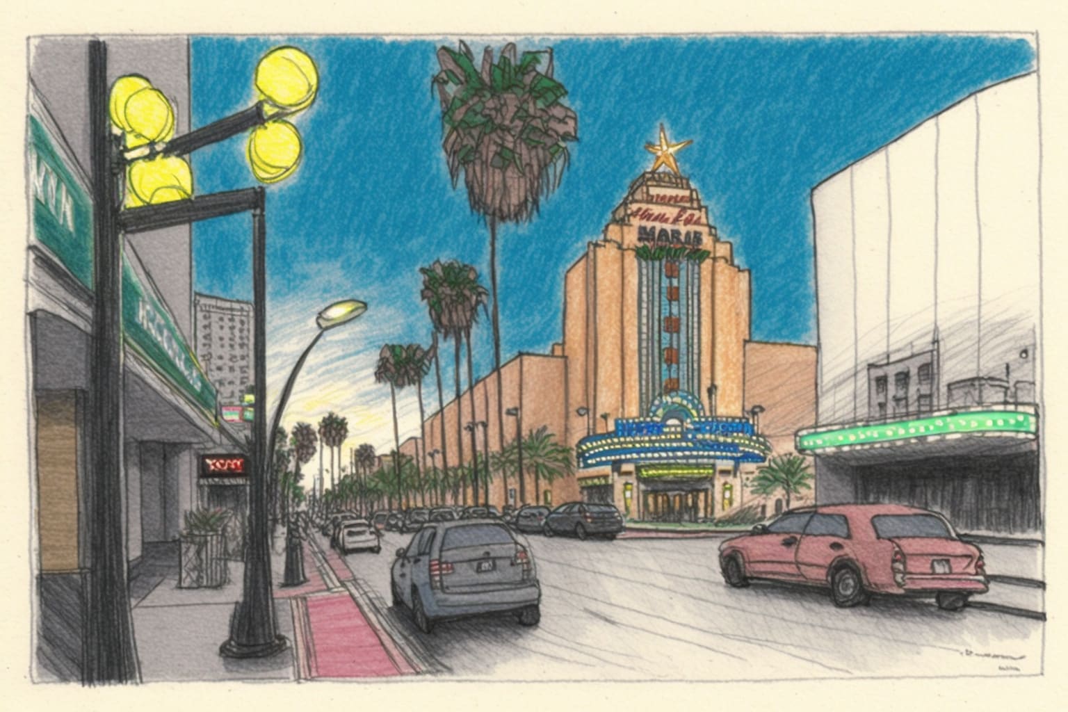 Los Angeles in January | Dorothy Rich