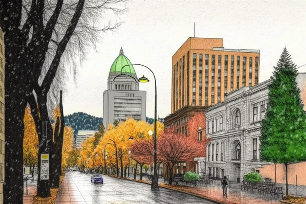 Portland in November | Dorothy Rich